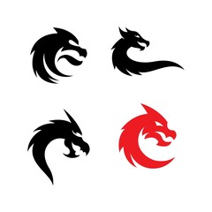 Dragon logo images illustration