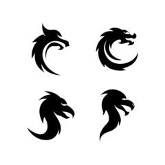 Dragon logo images illustration