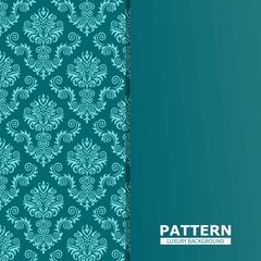 Batik Pattern Ornament Vector Illustration