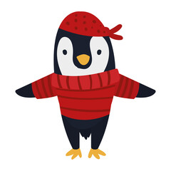 penguin sailor animal