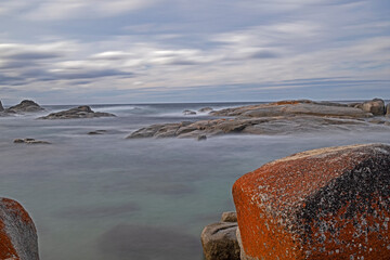 Red Rocks - Bay of Fires - East Coast Tasmania - Australia