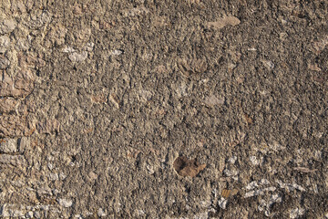 Texture of a stone and concrete wall