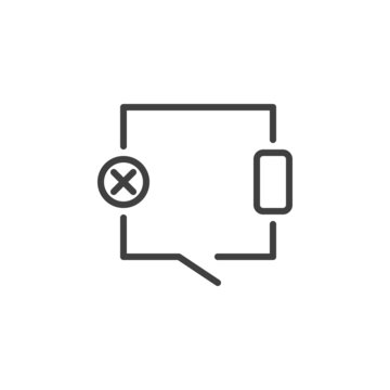 Electric circuit line icon
