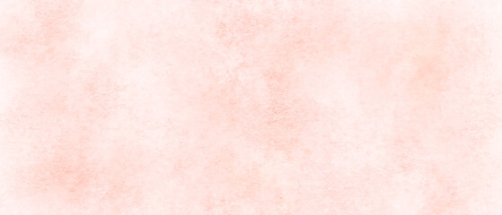 Abstract soft pink or brown watercolor background with watercolor stain, Creative brush painted pink or brown texture with space, Decorative soft pale pink grunge texture background.