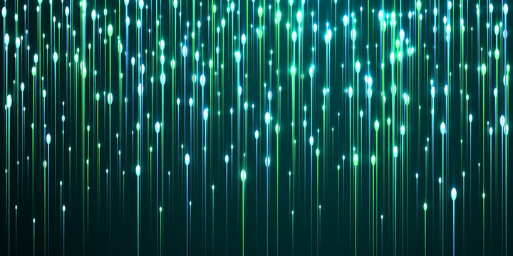 Dynamic vertical line beams fiber optics vector.