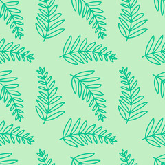 Pattern. Seamless vector floral pattern. Printing on fabric, design.