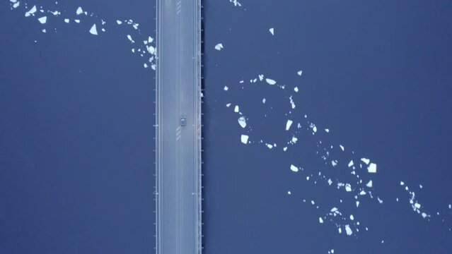River Top View