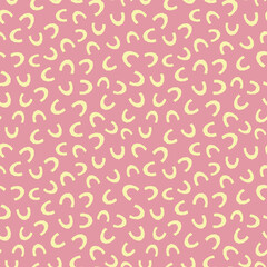 Minimalistic seamless pattern. Simple geometric shape