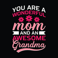 Mothers Day Shirt for Grandma Best Grandmother T-Shirt