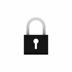 Padlock logo icon for your business illustration