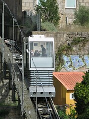 Funicular dos Gundais in Porto - Portugal 