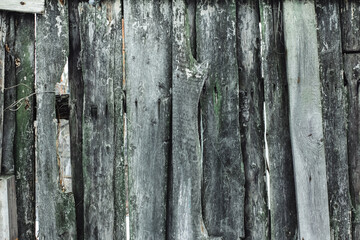 texture of rough wooden gray planks