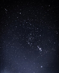 Fototapeta na wymiar Sky with stars in the night