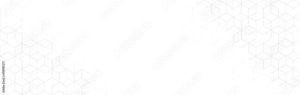 Fototapete Abstract hexagonal background. Digital vector design. Modern geometric backdrop. Futuristic technology. Communication concept. Futuristic layout for web and print.