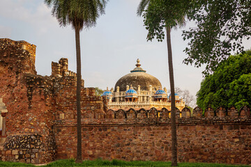 Jallianwala Bagh garden and  memorial preserved in the memory of those wounded and killed in the Jallianwala Bagh Massacre,  Amritsar, Punjab, India