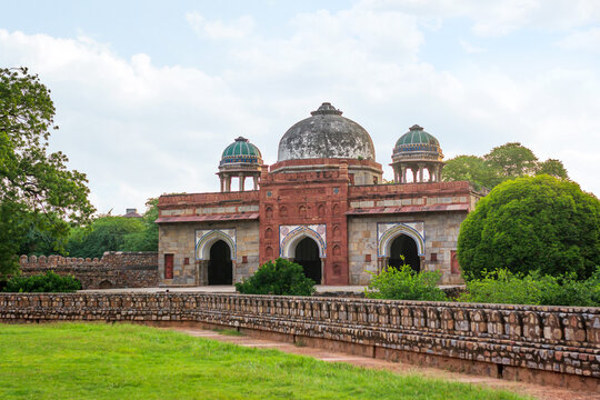 Jallianwala Bagh garden and  memorial preserved in the memory of those wounded and killed in the Jallianwala Bagh Massacre,  Amritsar, Punjab, India