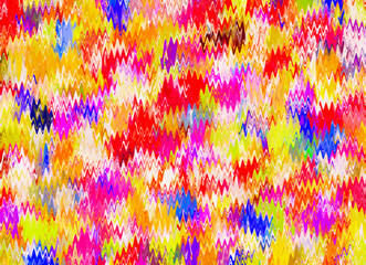 abstract multicolored background. Many mixed color waves