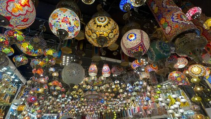 Fototapeta premium lamp shop