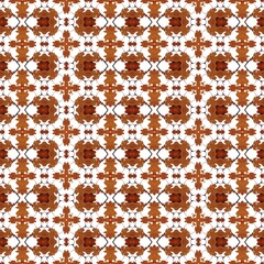 Seamless brown geometric tile patterns, Suitable for fabric printing