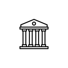 Banking  icon in vector. Logotype