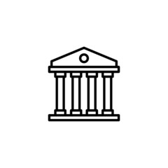 Banking  icon in vector. Logotype
