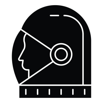 space helmet Vector icon which is suitable for commercial work

