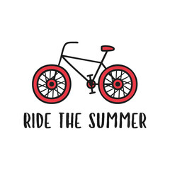 logo of red bicycle