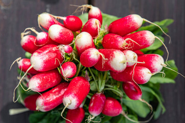 radish organic vegetable fresh food snack copy space food background 