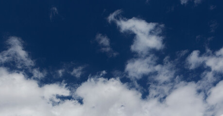 Obraz premium blue sky with clouds