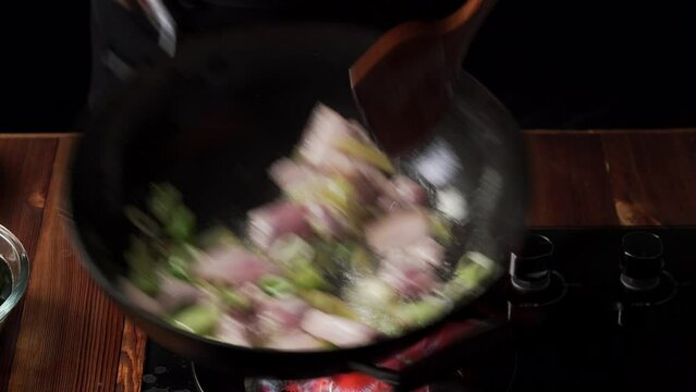 Special home-cooked dish braised monkfish cooking process