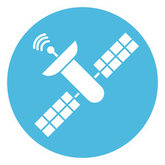 Satellite communication Vector icon which is suitable for commercial work

