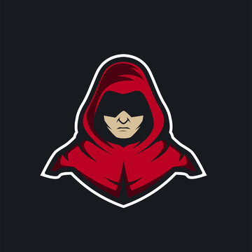assassin logo esport vector illustration