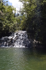 Cachoeira da esmeralda em Carrancas