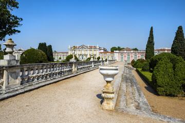 Gardens, Royal Summer Palace of Queluz, Lisbon Coast, Portugal