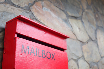 red mailbox