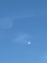 moon and clouds