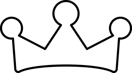 Crown outline icon - 500027024