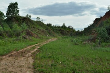 Obraz premium Nature is the material world of the universe, in fact — the main object of the study of natural sciences. In everyday life, the word 