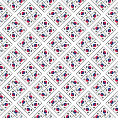 korean pattern. abstract background. vector illustration