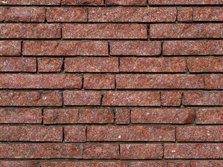 red brick wall