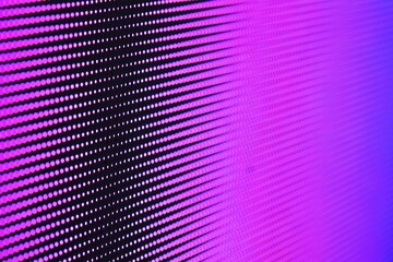 Close-up of Led screen surface video wall screen with glowing dot lights background