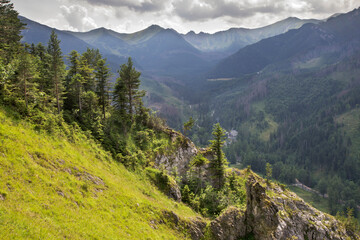 Nosal mountain in Kuznice near Zakopane. Poland