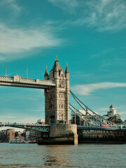 Scenic view of the Tower Bridge, London, England, UK