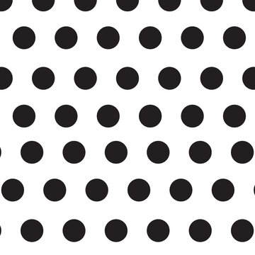 Black dots background