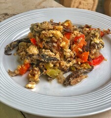 herring and eggs