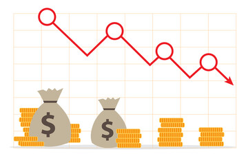 Decreasing value of business