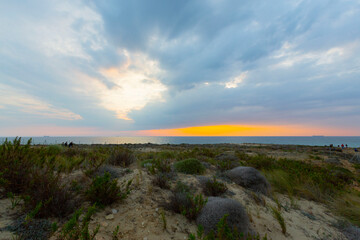Polente Lighthouse is located at the westernmost edge of Bozcaada and was built in 1861. Polente light is 32 meters high and can send its light up to 15 nautical miles or 28 kilometers.