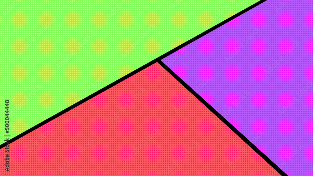 Aufkleber abstract geometric pattern retro pop art style 80s background