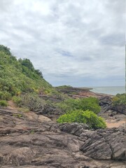 landscape with sky and clouds