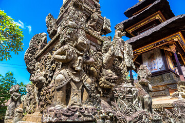 Pura Desa Batuan temple in Bali